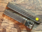 16 mm vint. Leather custom Strap No 599