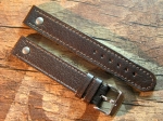 18 mm vint. Leather Elias custom Strap No 614