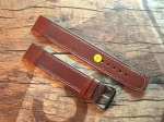 20 mm Military Calf Leather custom Strap No 592
