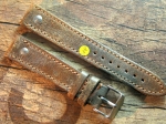 20 mm NIMITZ vint. Leather custom Strap No 608