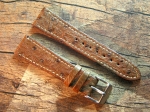 20 mm Ostrich Leather XS custom Strap No 577