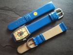 Character Watch Straps  18/16 mm blue No 281