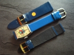 Character Watch Straps  22/18 mm blue No 285