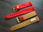 Character Watch Straps  18/16 mm red No 288
