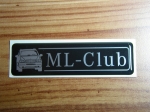 Mercedes Benz ML Club Stickers No 238
