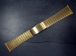 Vintage 70s german NOS PFISTERER y gold plated Bracelet 20-22 mm