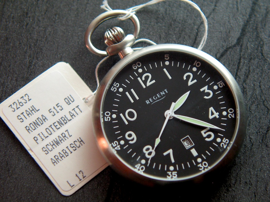 Pilot Pocket watch Germany made in ss case
