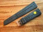 Vintage Rubber Strap 20 mm from the 70s No128