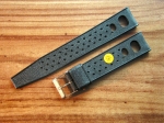 Vintage Rubber Strap 18 mm from the 60s No131