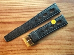 Vintage Rubber Strap 20 mm from the 60s No133