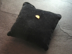 Watch Pillow generic black velvet No 210
